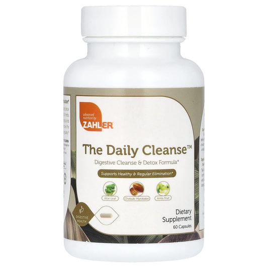 Zahler, The Daily Cleanse, 60 Capsules