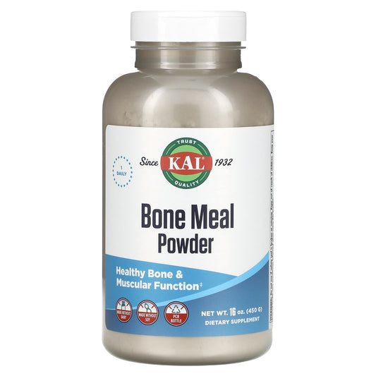 KAL Bone Meal Powder 16 oz (450g) for Healthy Bones & Muscles - Image 1