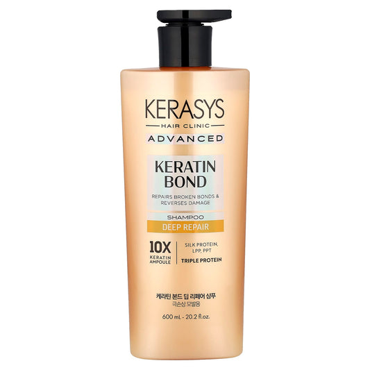 Kerasys, Advanced, Keratin Bond Shampoo, Deep Repair , 20.2 fl oz (600 ml) - Image 1