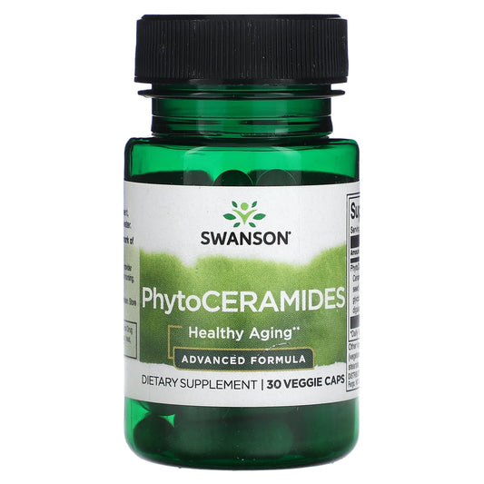 Swanson, PhytoCeramides, Advanced Formula, 30 Veggie Caps (30 mg per Cap) - Image 1