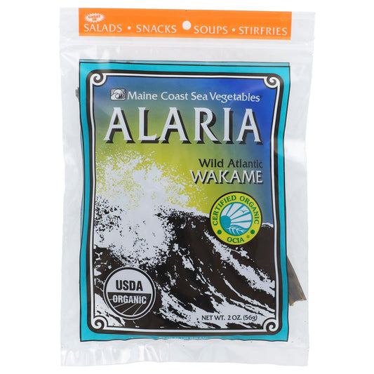 Maine Coast Sea Vegetables, Alaria, Wild Atlantic Wakame, 2 oz (56 g) - Image 1