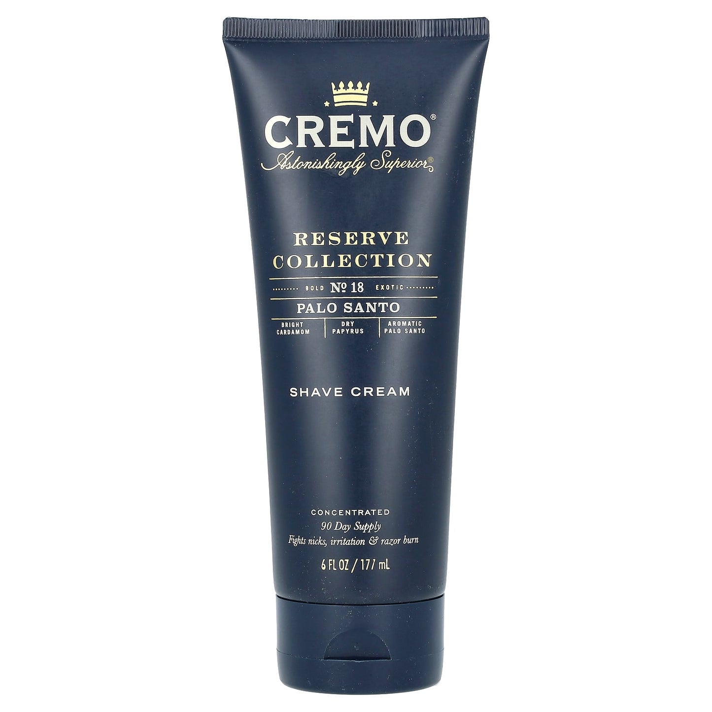 Palo Santo Shave Cream by Cremo - 90 Day Supply for Smooth Skin - Image 1