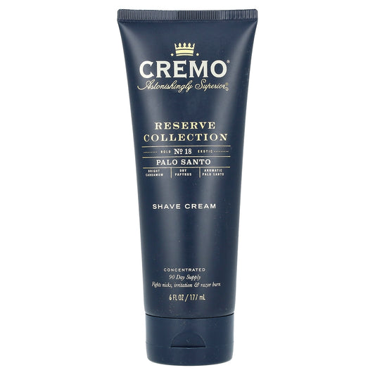 Palo Santo Shave Cream by Cremo - 90 Day Supply for Smooth Skin - Image 1