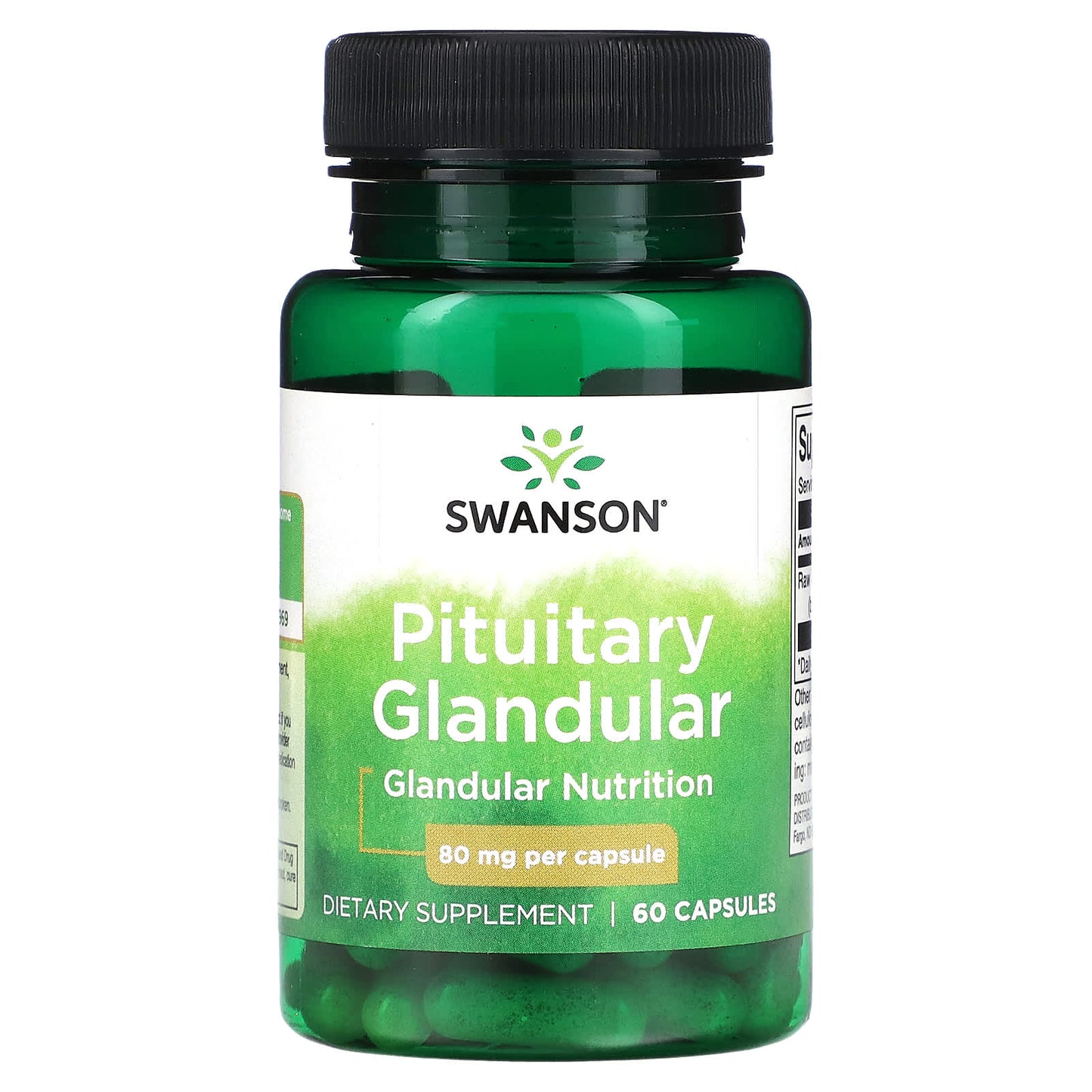 Swanson, Pituitary Glandular, 80 mg, 60 Capsules - Image 1