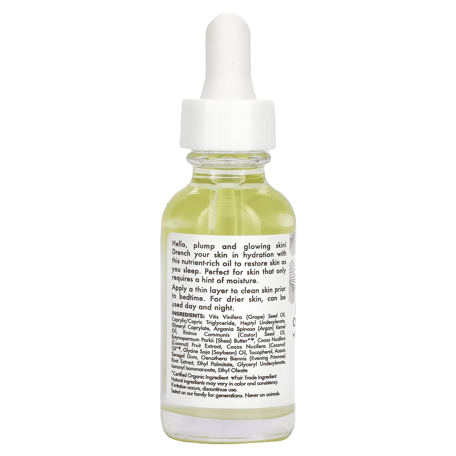 SheaMoisture, 100% Virgin Coconut Oil, Daily Hydration Overnight Face Oil, 1 fl oz (29 ml) - Image 2