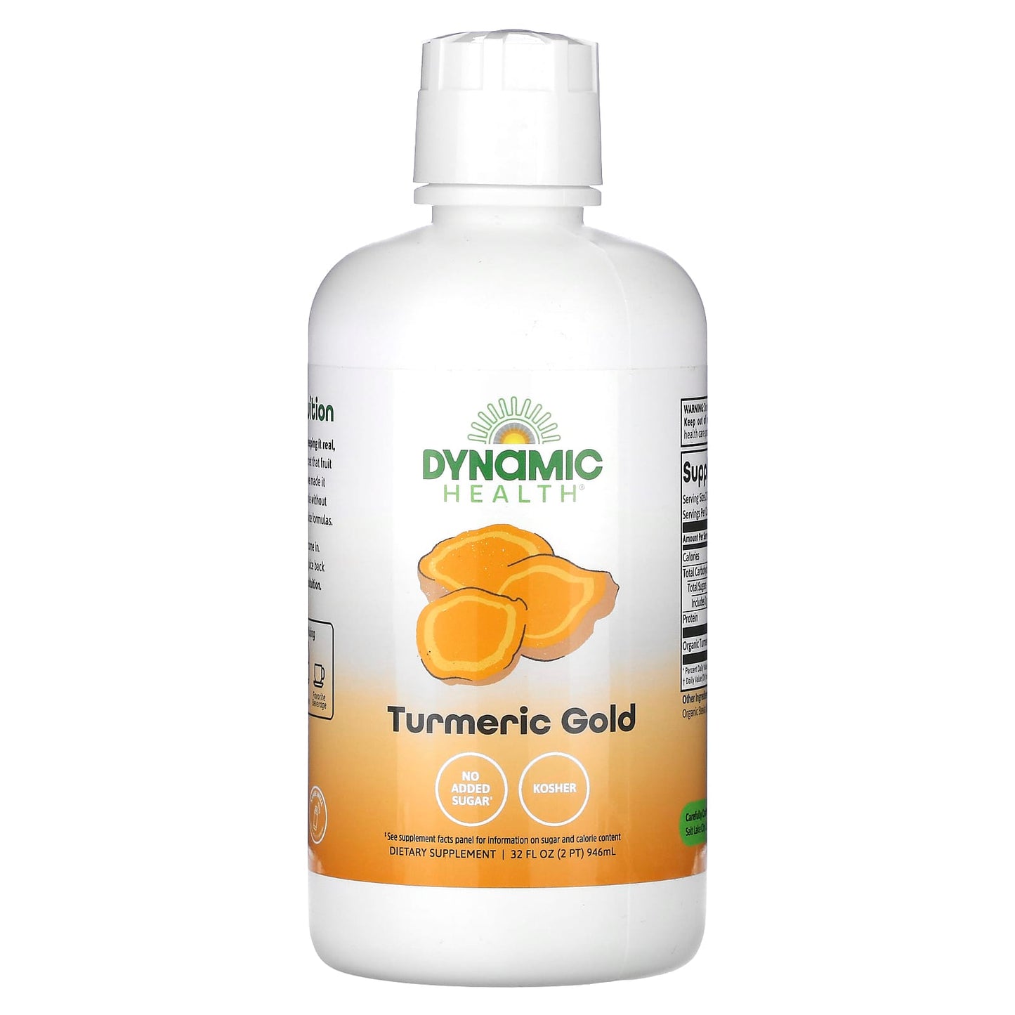 Turmeric Gold, 32 fl oz - Natural Energy & Anti-Inflammatory - Image 1