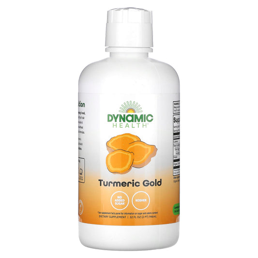 Turmeric Gold, 32 fl oz - Natural Energy & Anti-Inflammatory - Image 1