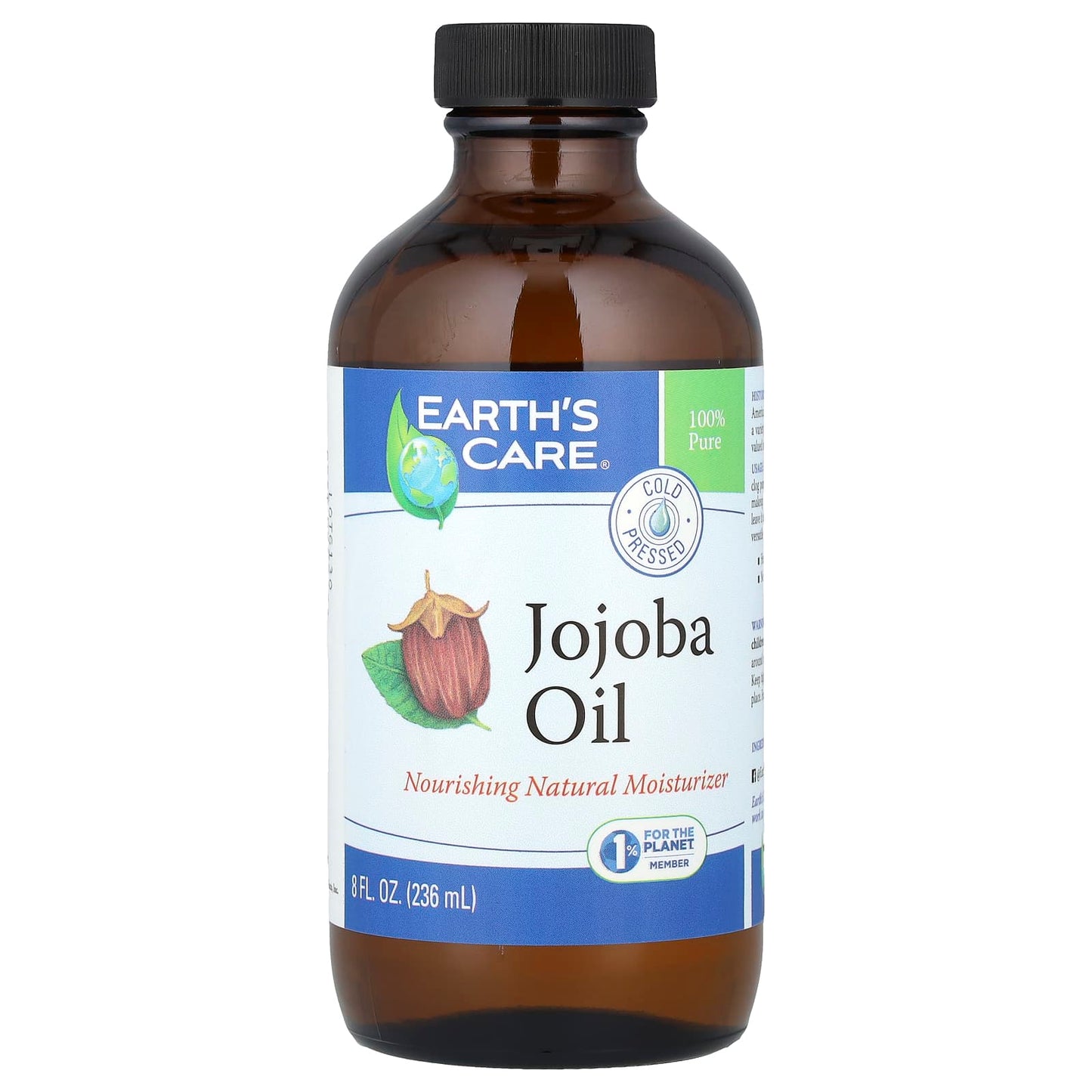 Pure Jojoba Oil for Skin, Hair &amp; Nails - 100% Natural Moisturizer - Image 1