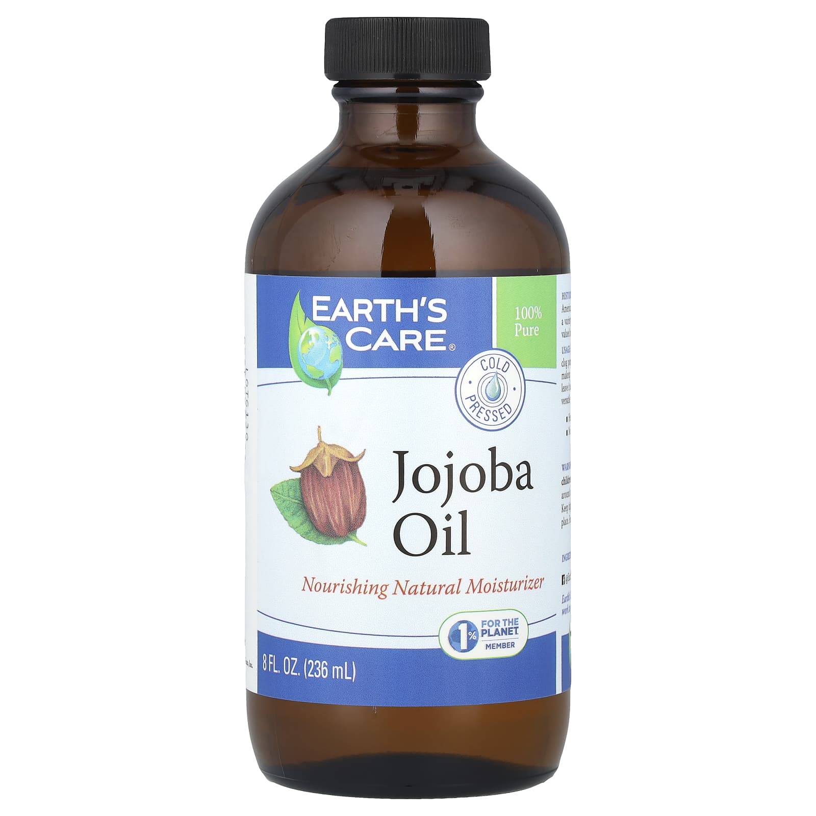 Pure Jojoba Oil for Skin, Hair &amp; Nails - 100% Natural Moisturizer - Image 1