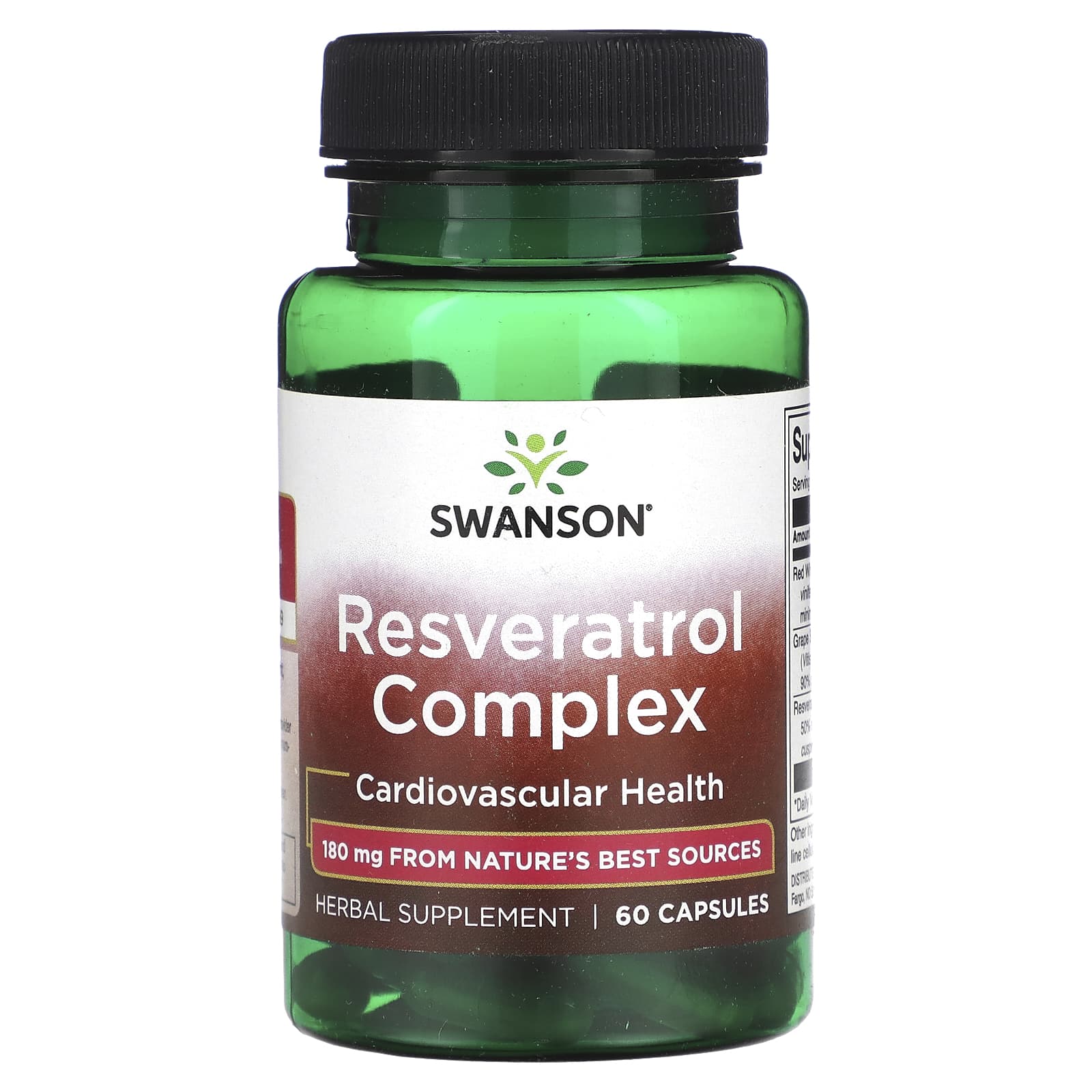 Swanson, Resveratrol Complex, 60 Capsules - Image 1