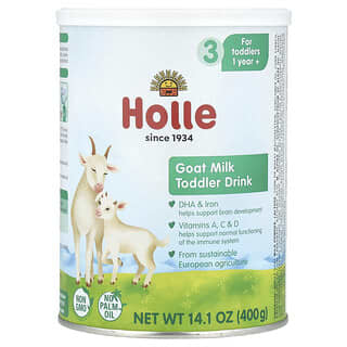 Nourishing Holle Goat Milk Toddler Drink, 1 Year+, 14.1 oz (400g)