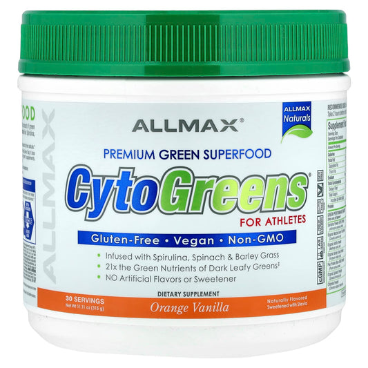 Boost Energy & Endurance with ALLMAX CytoGreens Green Superfood - Image 1