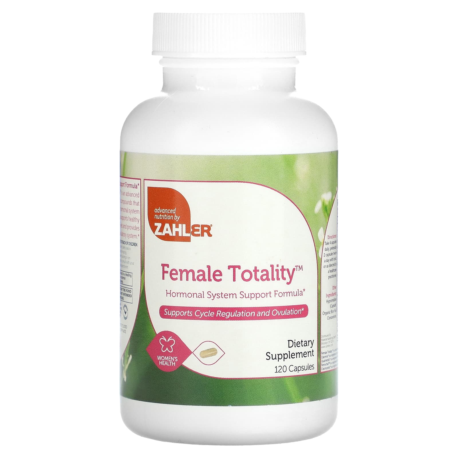 Zahler, Female Totality, Hormonal System Support Formula, 120 Capsules - Image 1