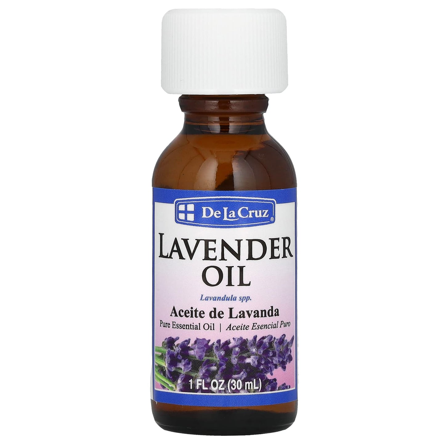 De La Cruz 100% Pure Lavender Essential Oil 1 fl oz (30ml) - Image 1