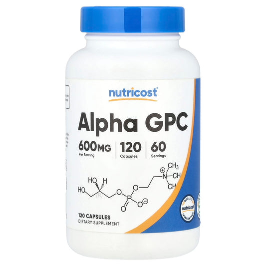 Nutricost, Alpha GPC, 120 Capsules (300 mg er Capsule) - Image 1