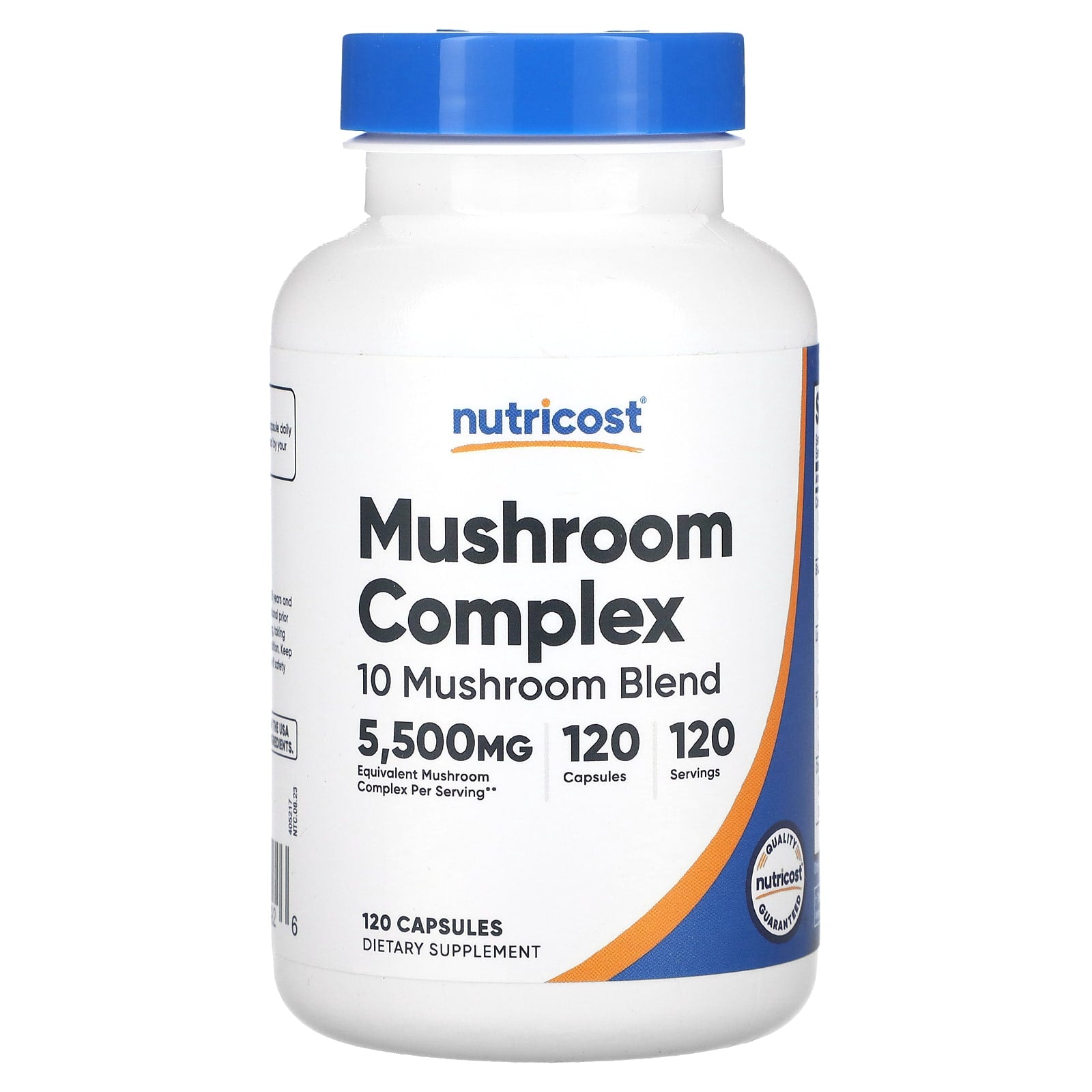 Nutricost, Mushroom Complex, 5,500 mg, 120 Capsules - Image 1