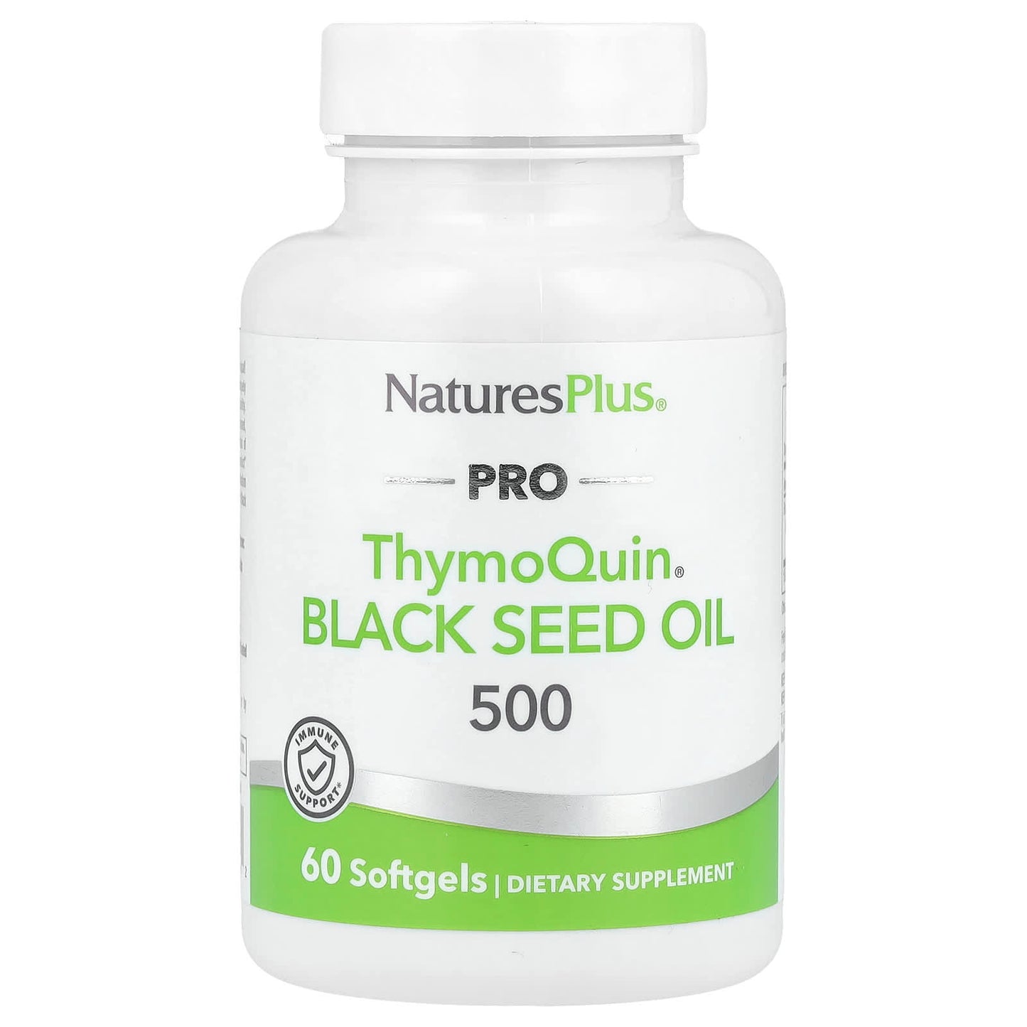 NaturesPlus, Pro ThymoQuin®, Black Seed Oil 500, 60 Softgels (500 mg per Softgel) - Image 1