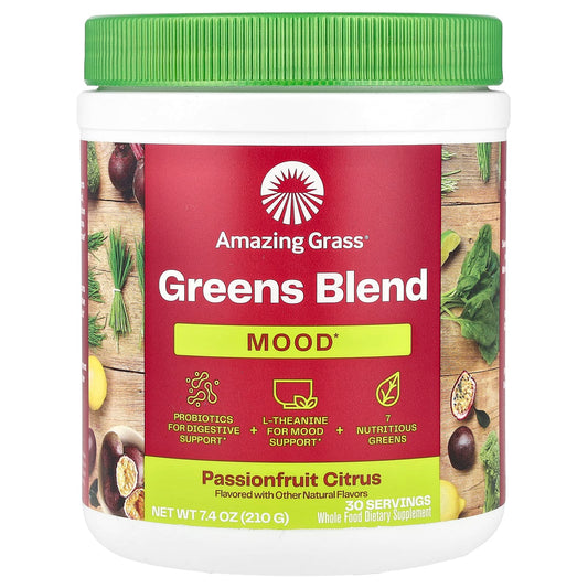 Amazing Grass Mood Support Green Superfood Powder - Image 1