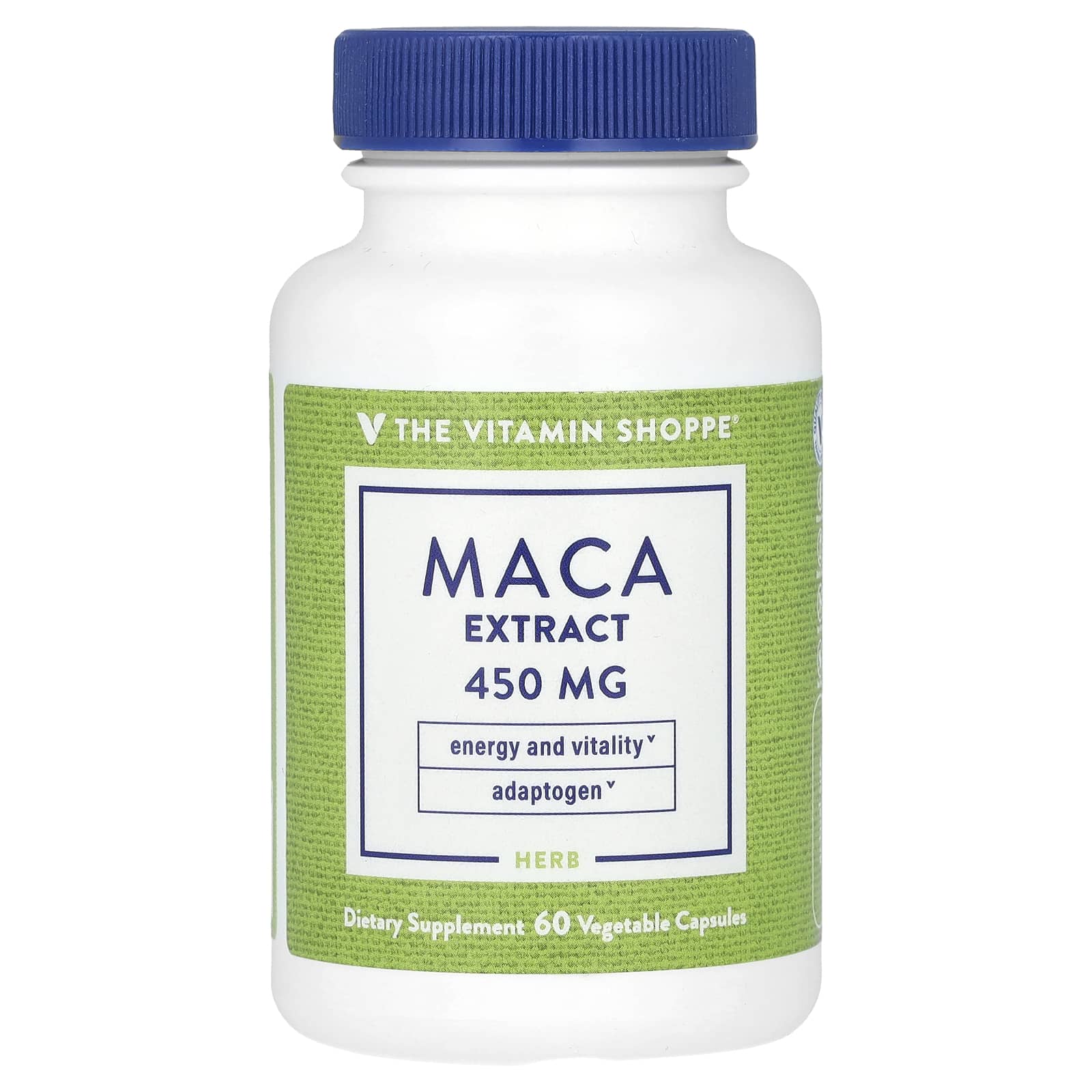 The Vitamin Shoppe, Maca Extract, 450 mg, 60 Vegetable Capsules - Image 1