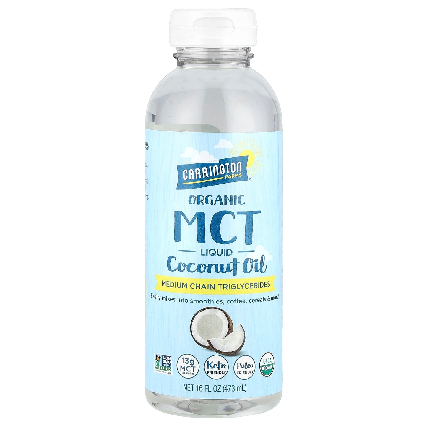 Organic MCT Liquid Coconut Oil for Energy Boost - Image 1