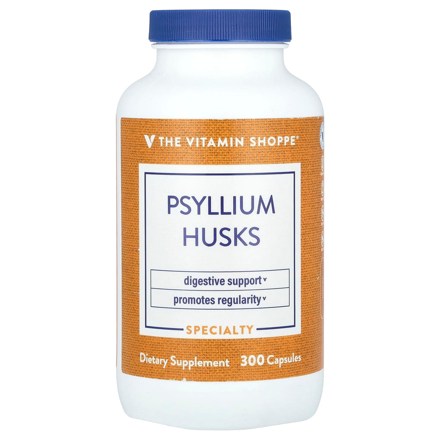 The Vitamin Shoppe, Psyllium Husks, 300 Capsules (720 mg per Capsule) - Image 1