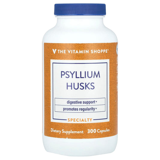The Vitamin Shoppe, Psyllium Husks, 300 Capsules (720 mg per Capsule) - Image 1