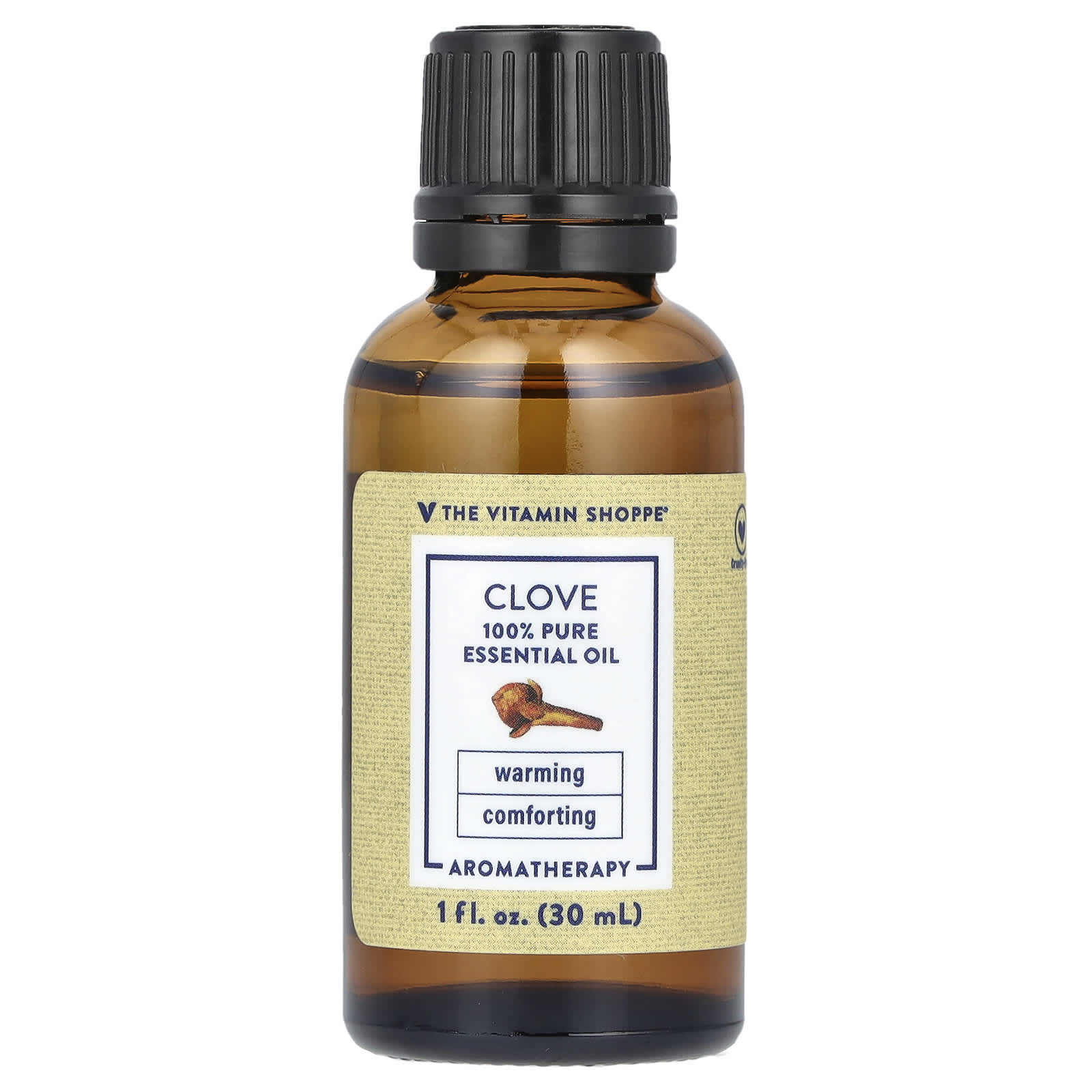 The Vitamin Shoppe, 100% Pure Essential Oil, Clove, 1 fl oz (30 ml) - Image 1