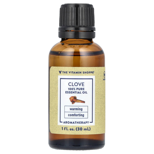 The Vitamin Shoppe, 100% Pure Essential Oil, Clove, 1 fl oz (30 ml) - Image 1