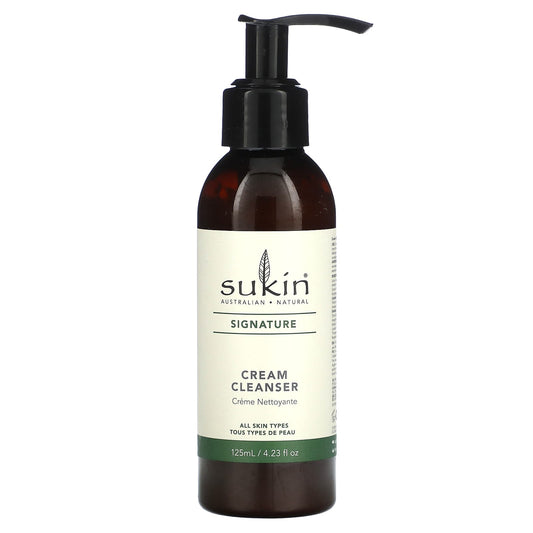 Sukin, Signature, Cream Cleanser, 4.23 fl oz (125 ml) - Image 1