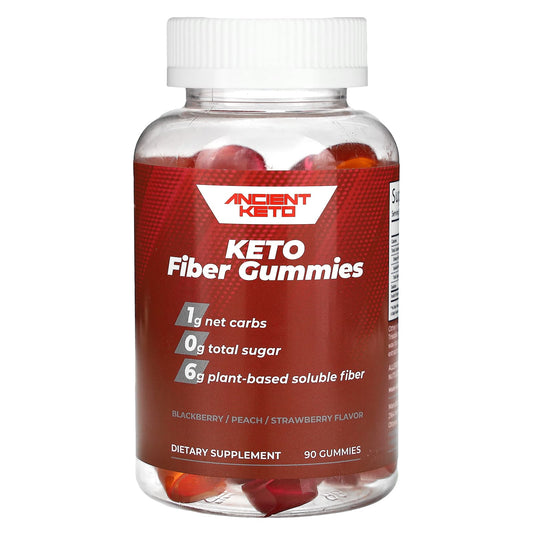 Ancient Keto Keto Fiber Gummies for Weight Loss - 90 Count - Image 1