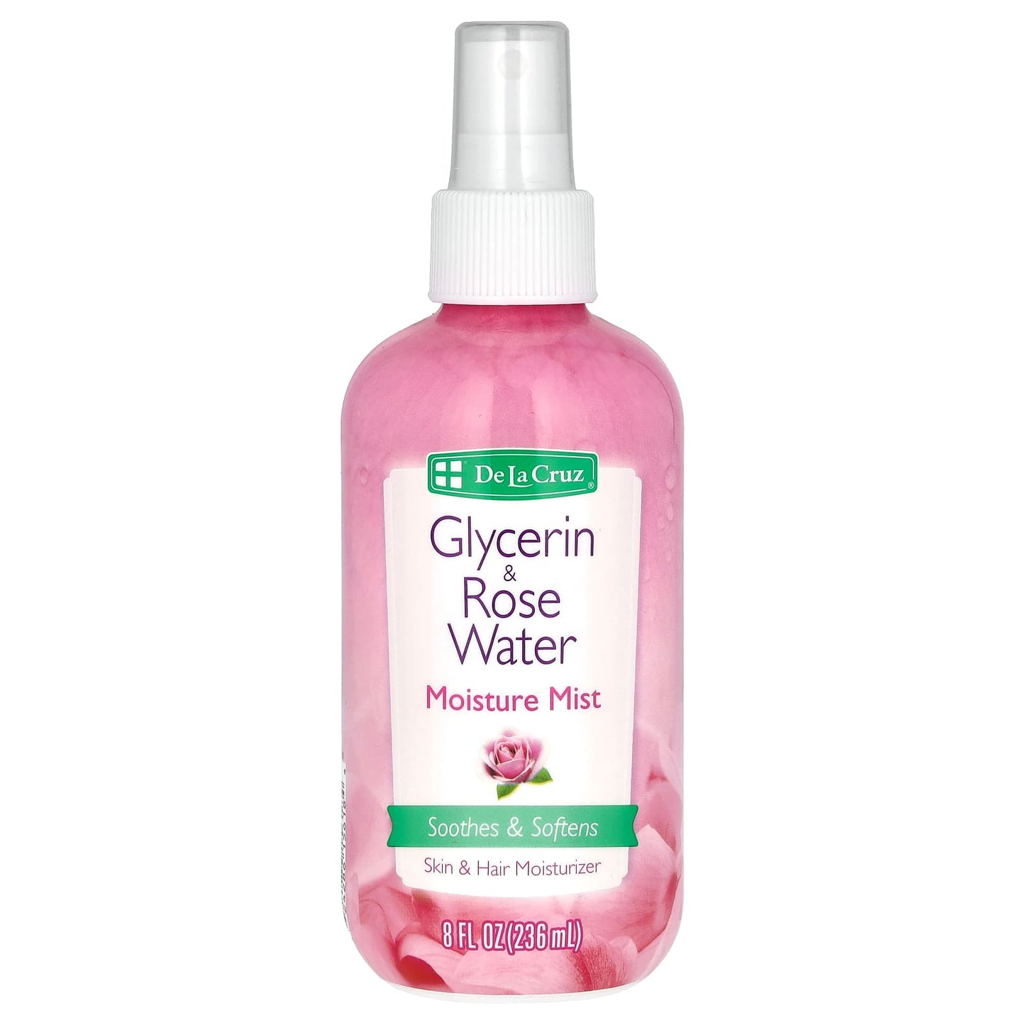 Glycerin & Rose Water Moisture Mist by De La Cruz - 8 fl oz - Image 1