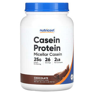 Nutricost Micellar Casein Protein Powder, 25g Protein, 2lb