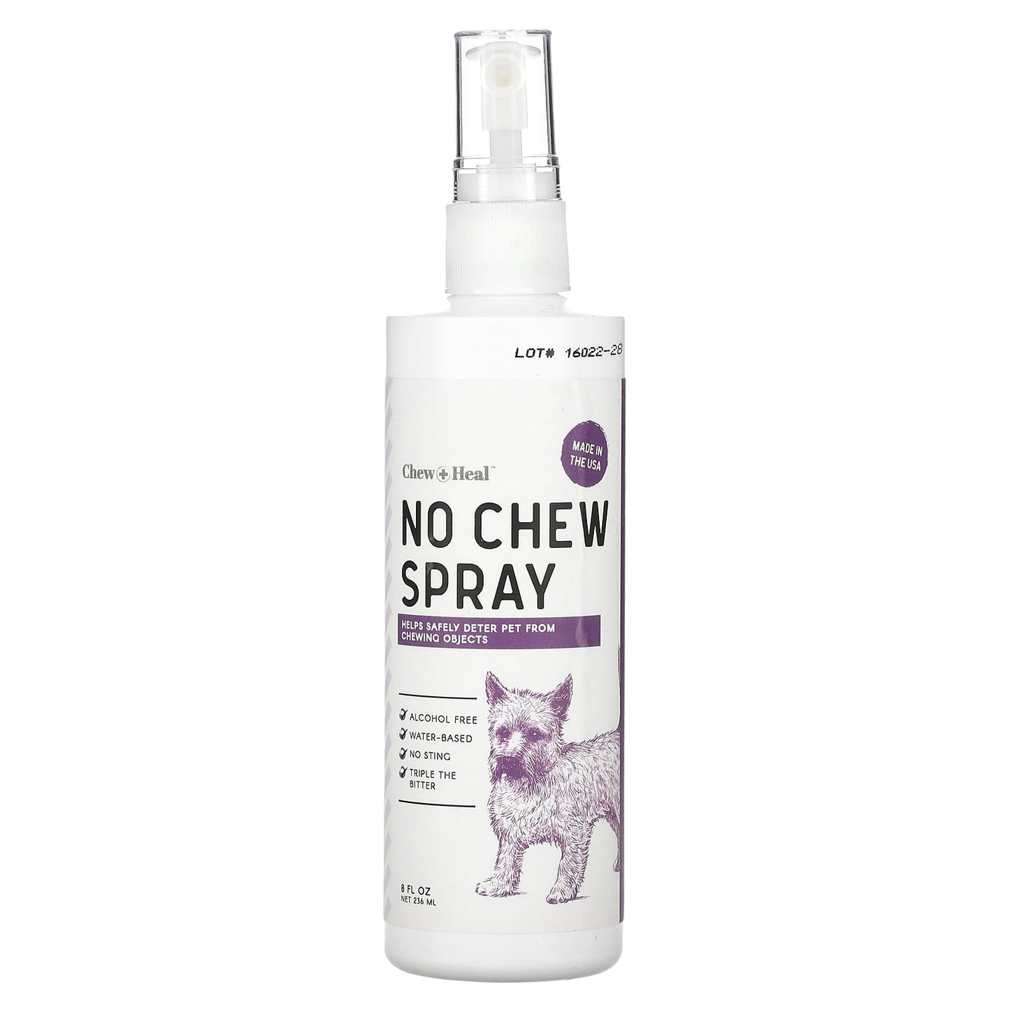 No Chew Spray - Safe Pet Deterrent for Dogs, Cats, and Horses - Image 1