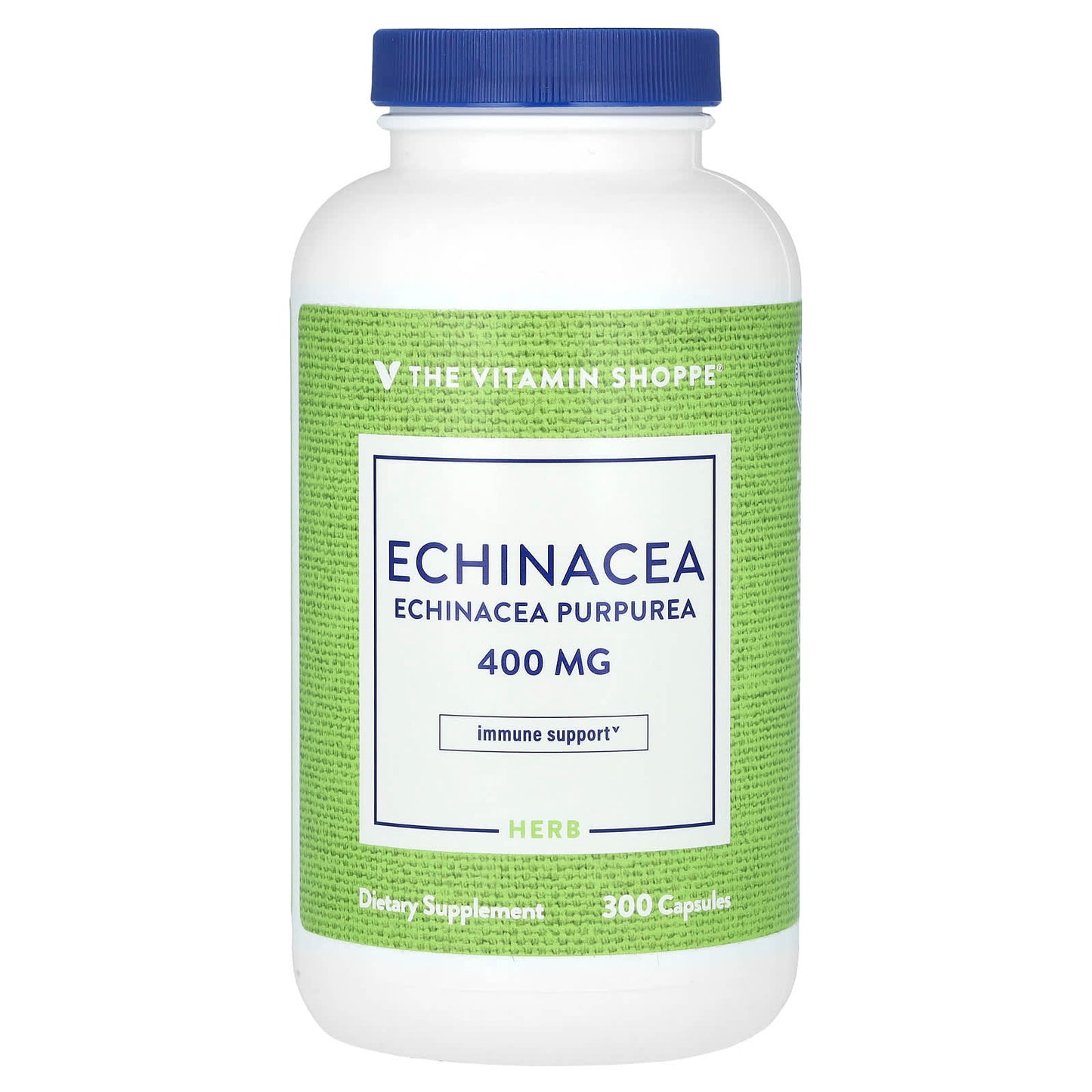 The Vitamin Shoppe, Echinacea, 400 mg, 300 Capsules - Image 1