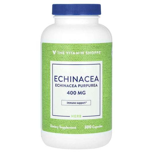 The Vitamin Shoppe, Echinacea, 400 mg, 300 Capsules - Image 1
