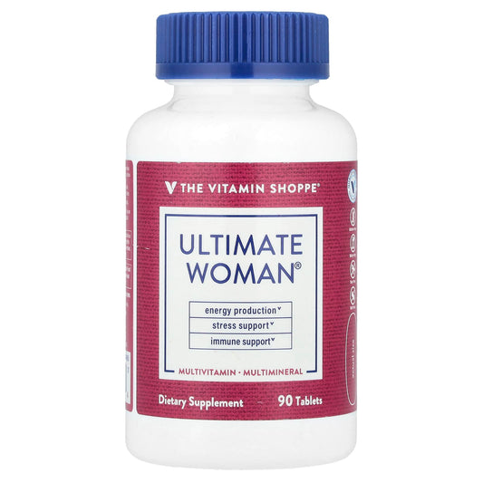 The Vitamin Shoppe, Ultimate Woman®, Multivitamin & Multimineral, 90 Tablets - Image 1