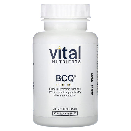 Vital Nutrients, BCQ, 60 Vegan Capsules - Image 1