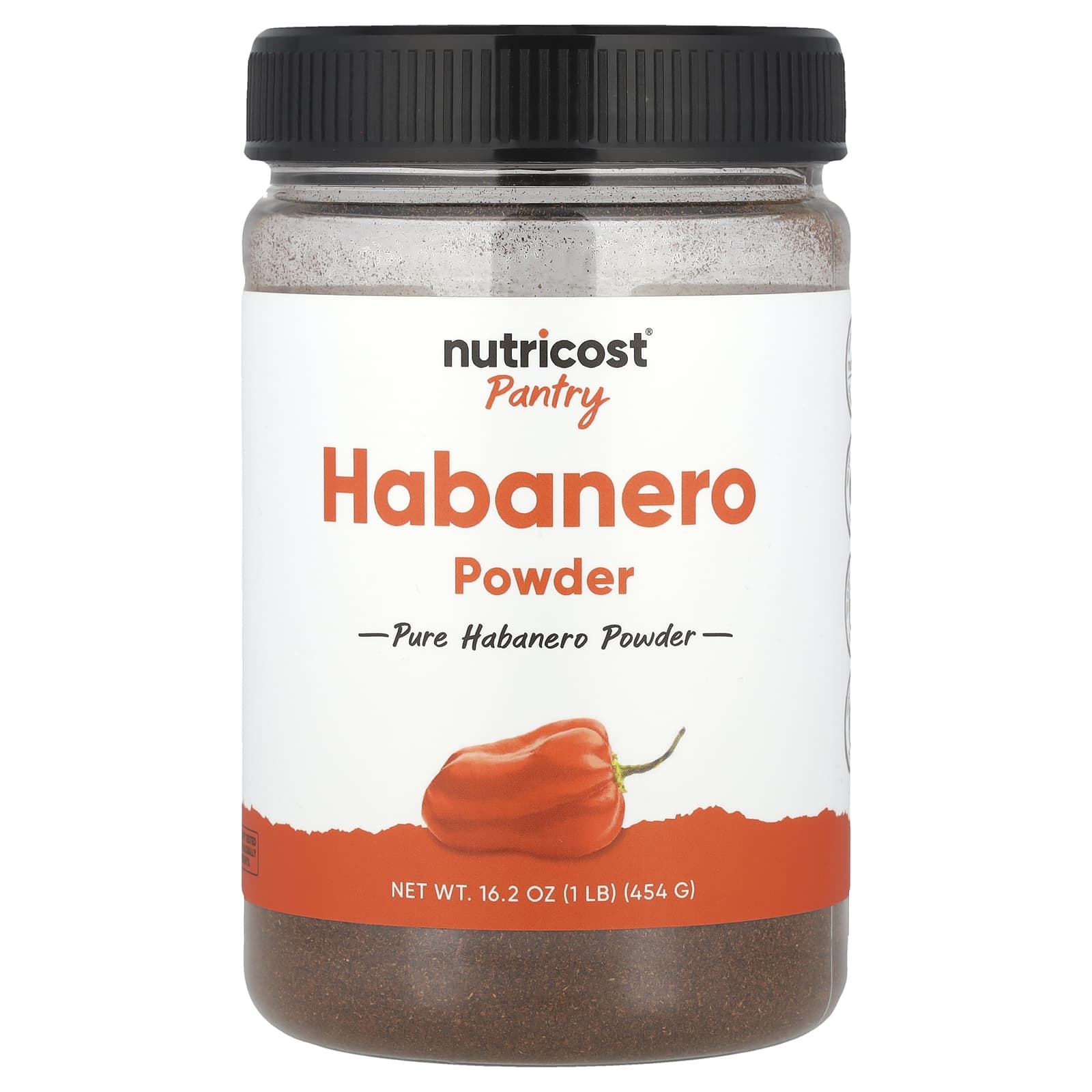 Nutricost, Pantry, Habanero Powder, 16.2 oz (454 g) - Image 1