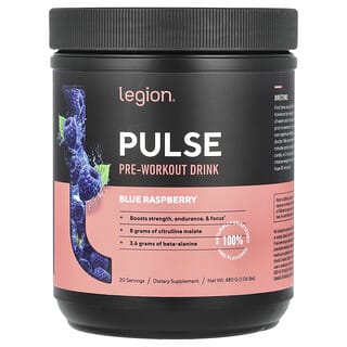 Unlock Natural Energy & Performance with Legion Athletics' Pulse Pre-Workout