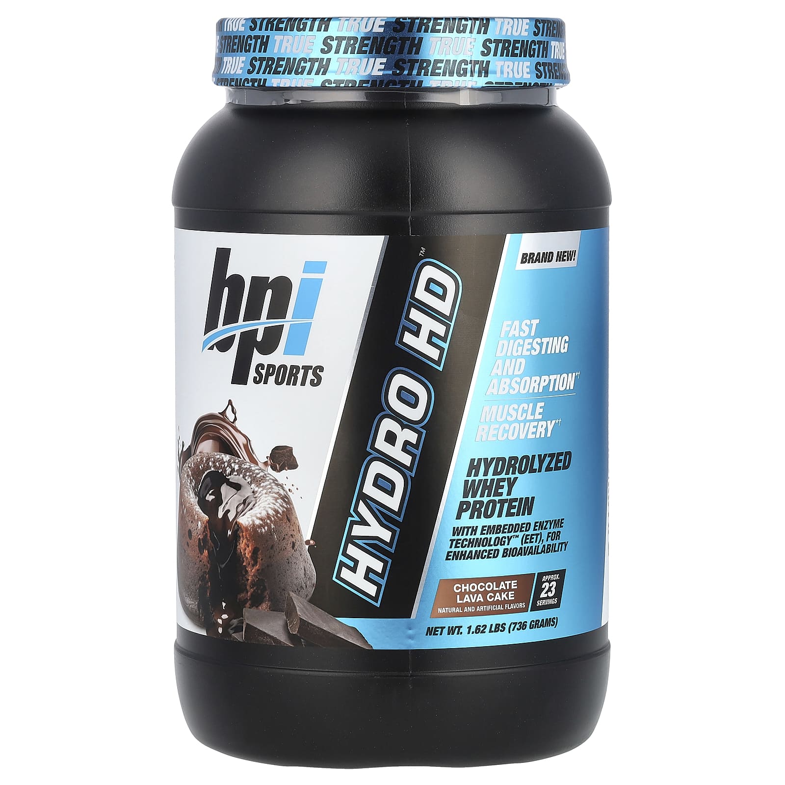 BPI Sports Hydro HD Whey Protein for Lean Muscle Growth, Chocolate Lava Cake, 1.62 lbs - Image 1