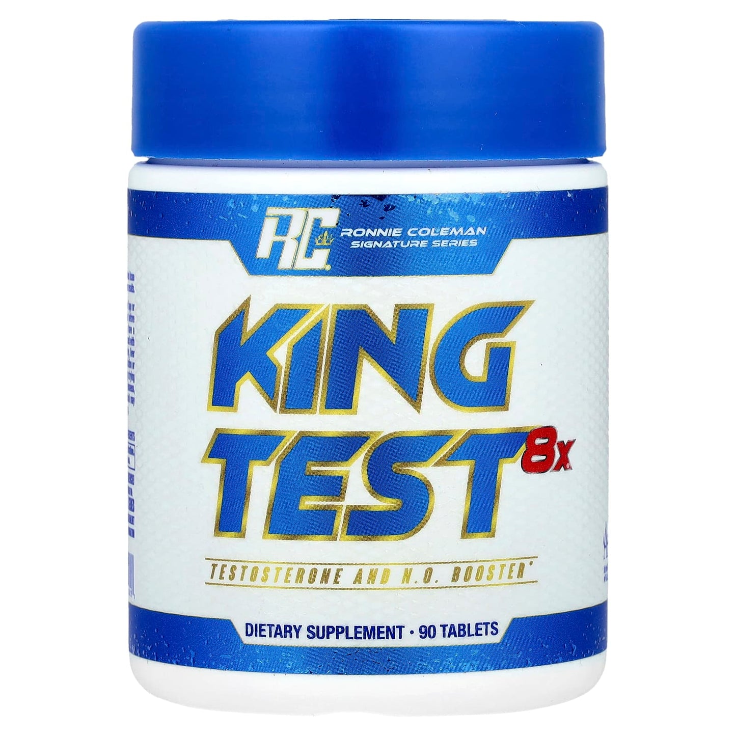 Ronnie Coleman, Signature Series, King Test 8X®, 90 Tablets - Image 1