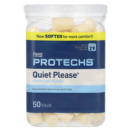 Comfortable Noise Reduction Ear Plugs by Flents - 50 Pair - Image 1