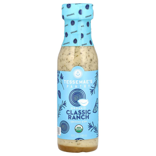 Tessemae's, Pantry, Organic Dressing & Dip, Classic Ranch, 10 fl oz (296 ml) - Image 1