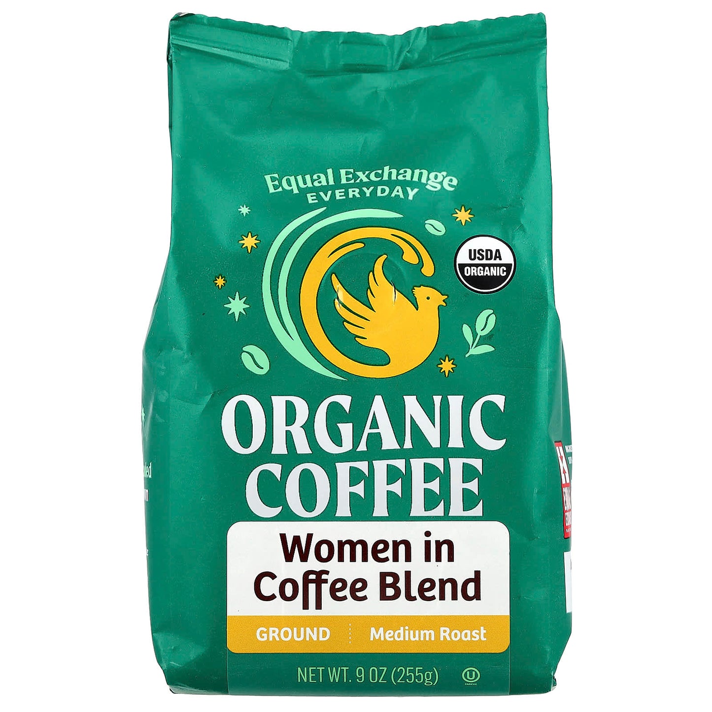Fair Trade Organic Medium Roast Coffee - Women In Coffee Blend - Image 1