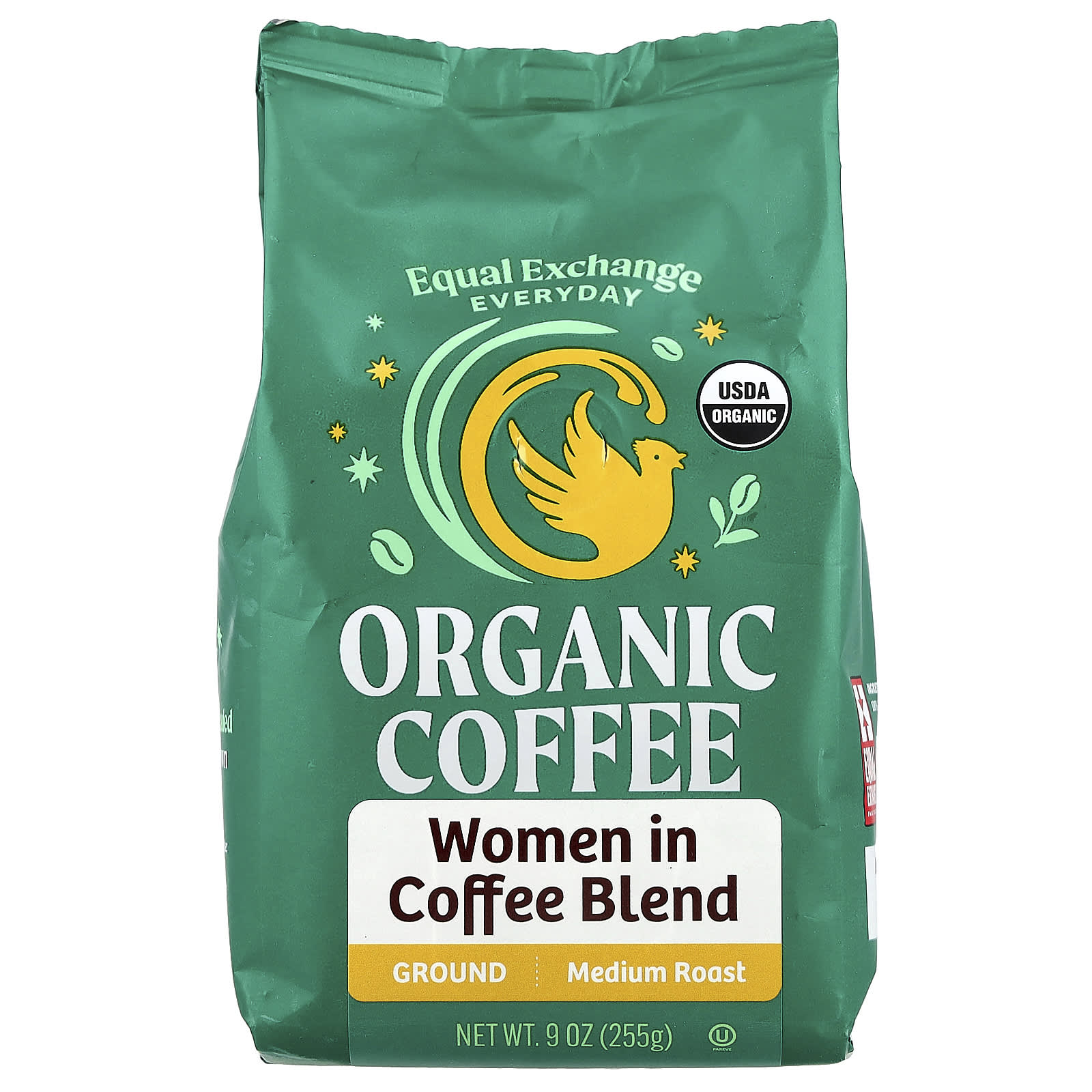 Fair Trade Organic Medium Roast Coffee - Women In Coffee Blend - Image 1