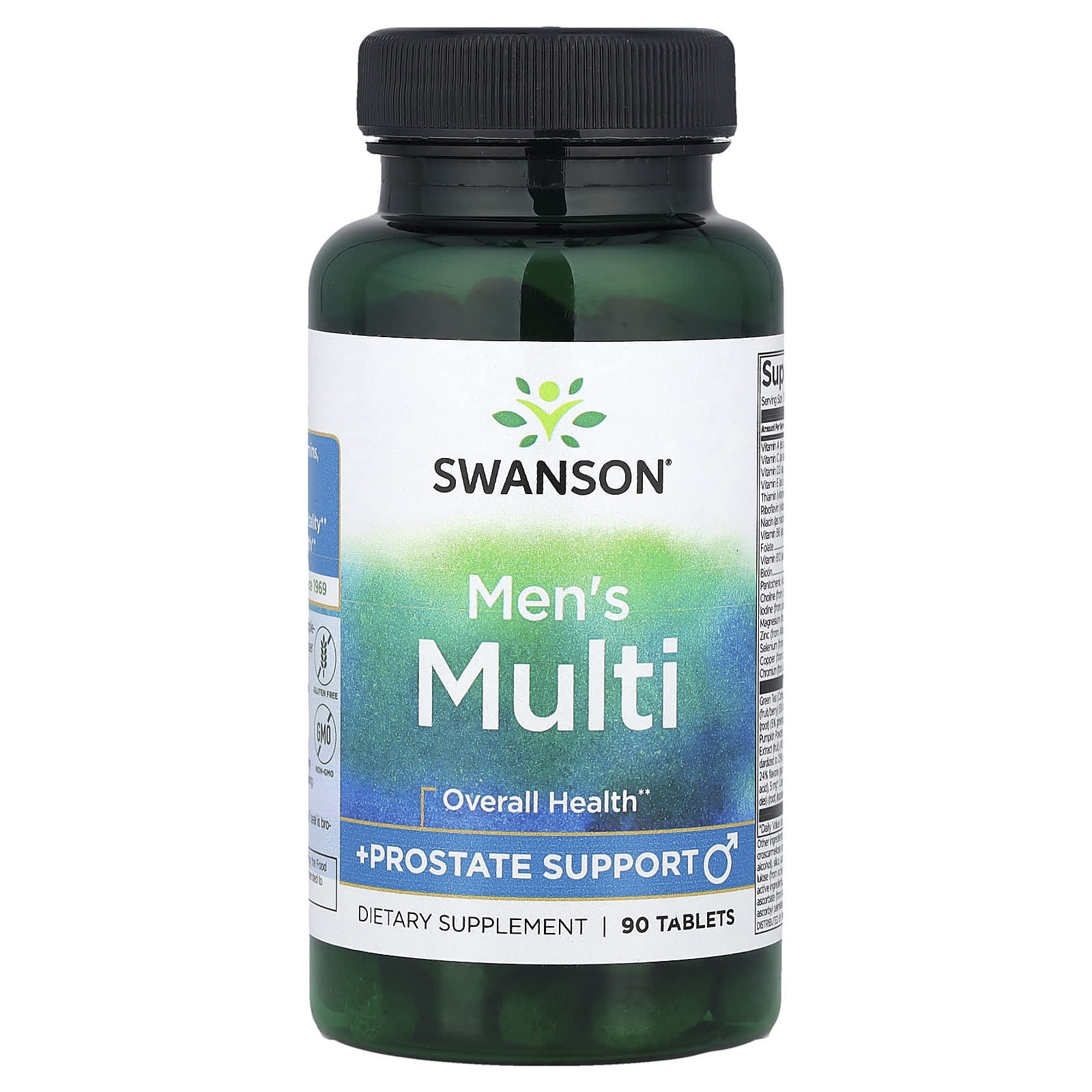 Swanson, Men's Multi + Prostate Support, 90 Tablets - Image 1