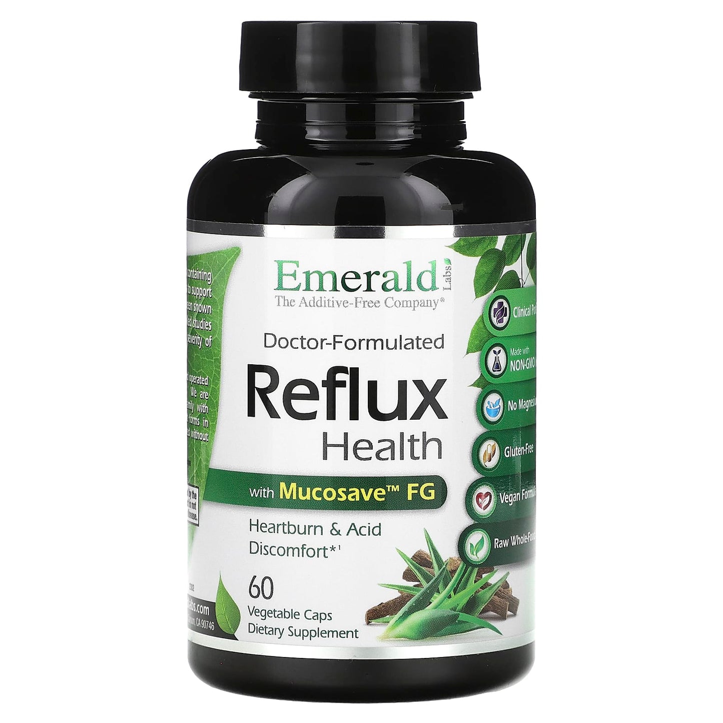 Natural Heartburn Relief with Emerald Labs Reflux Health - Image 1