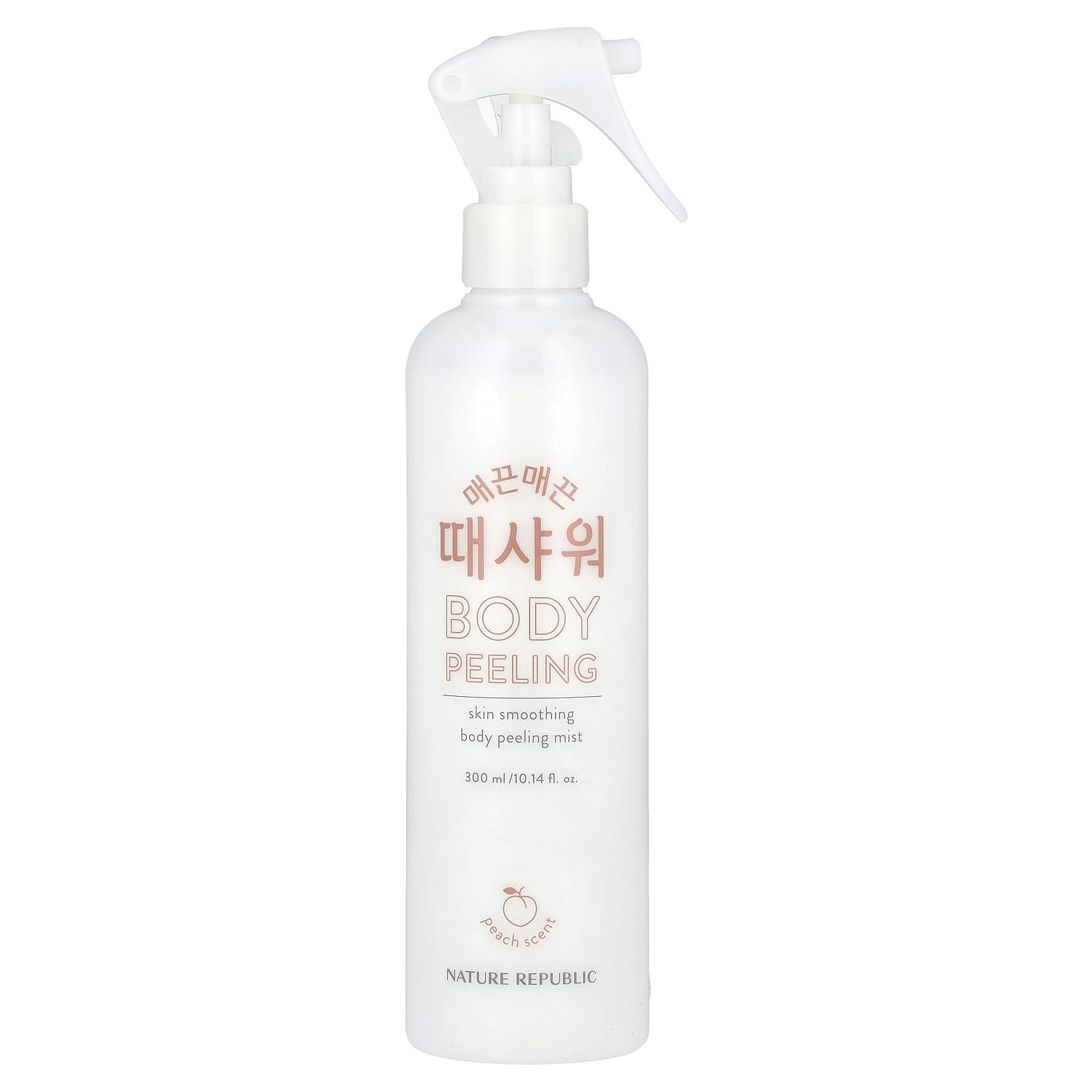 Nature Republic, Skin Smoothing Body Peeling Mist, Peach, 10.14 fl oz (300 ml) - Image 1