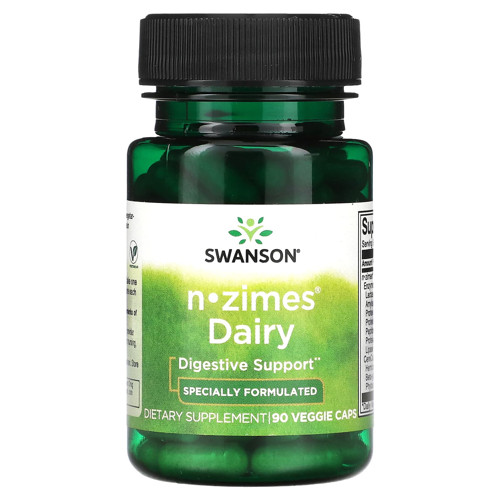 Swanson, N Zimes Dairy, 90 Veggie Caps - Image 1