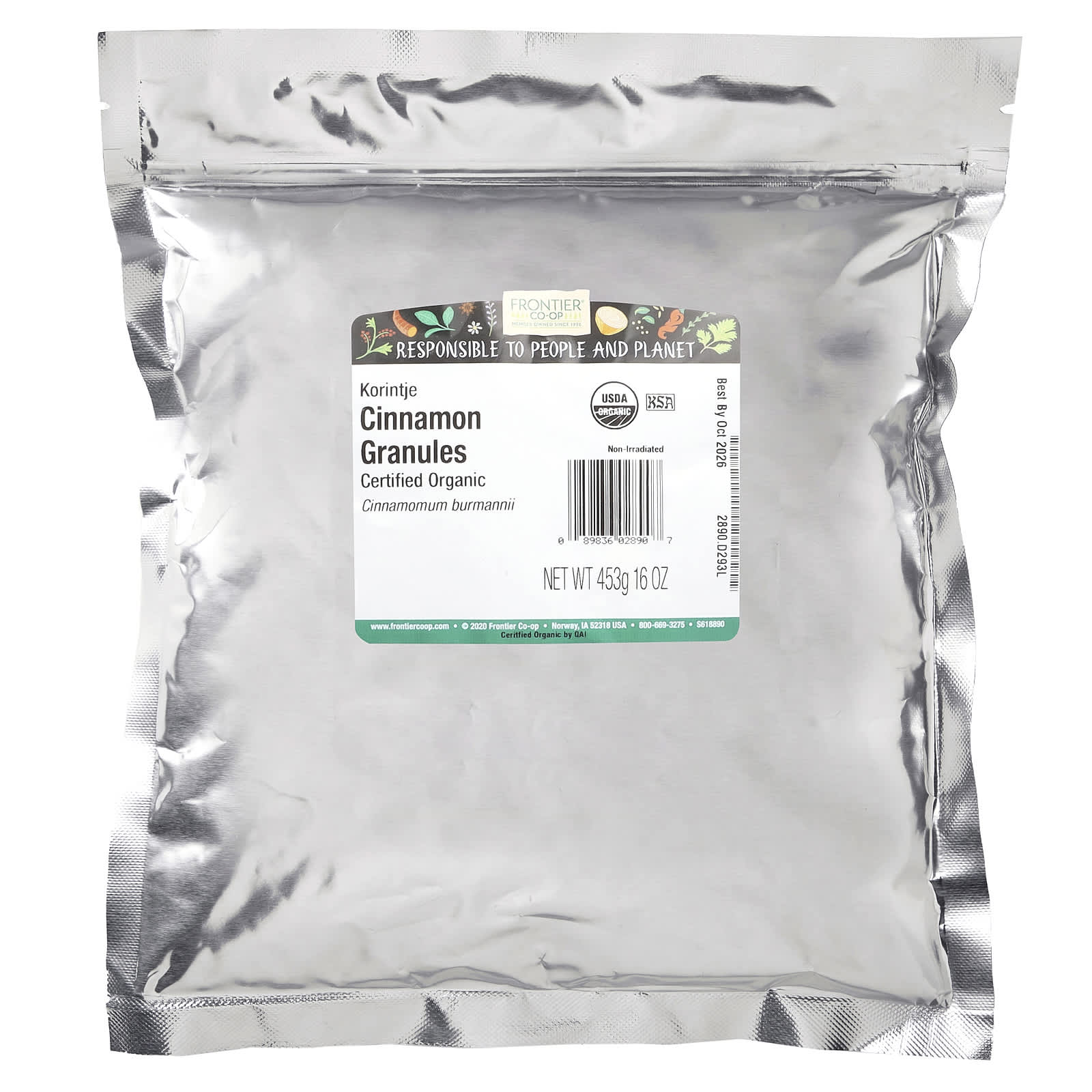 Organic Korintje Cinnamon Granules - USDA Certified & Non-Irradiated - Image 2